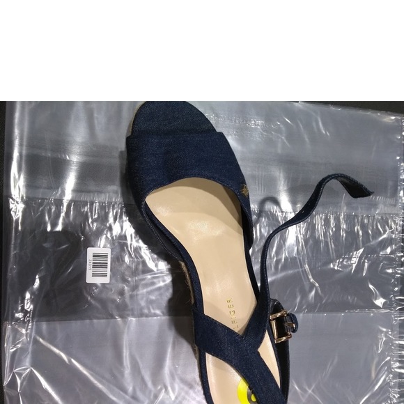 Tommy Hilfiger Womens kali Fabric Open Toe Casual Platform Sandals Blue 9 - Picture 1 of 1